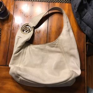 Michael Kors Cream Shoulder Bag